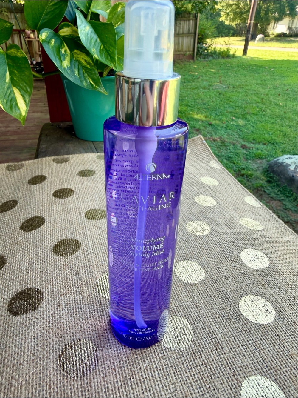 Alterna Caviar Anti-Aging Multiplying Volume Styling Mist — Blue